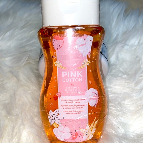 Scentsy bundle of 2 sugar scrubs in LUNA &PERFECT PEPPERMINT,PINK COTTON wash - Picture 4 of 8